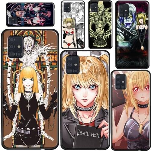 Rem Misa Death Note anime Phone Case For Samsung A72 A52 A42 A32 A12 A10 A20S A30 A50 A70 A20e A21S A11 A41 A51 A71