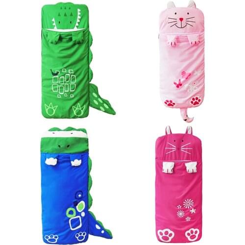 Baby Sleeping Bags Kids Sleeping Winter Sleeping Bag Cartoon Animal Shape Anti-kick Quilt Sleep Bag
