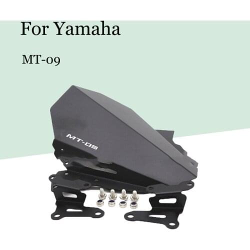 For Yamaha Mt09 MT-09 Motorcycle Modification Front Windshield Head Cover Windshield Small Goggles Windshield Motorcycle Fairing