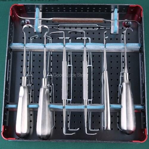 Nasal instrument costal cartilage peeling instrument rhinoplasty tool hump nose instrument kit