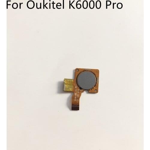 Used Fingerprint Sensor Button For Oukitel K6000 Pro 5.5" FHD 1920x1080 MT6753 Octa Core Free Shipping