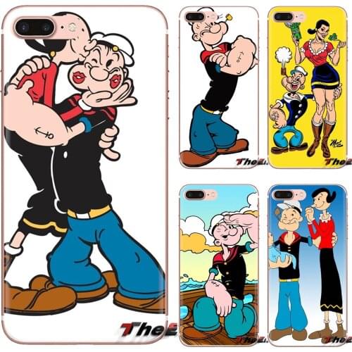 Mobile Phone Covers For iPhone iPod Touch 11 12 Pro 4 4S 5 5S SE 5C 6 6S 7 8 X XR XS Plus Max 2020 Popeye the Sailor