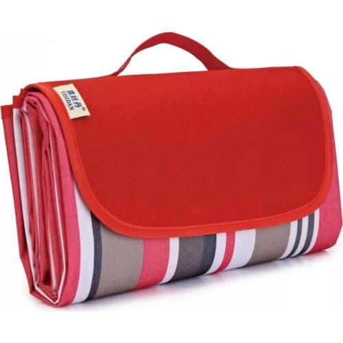 3 Sizes Picnic Blanket Moisture-proof Mat Foldable Thick Camp Mat Tent Ground Mat Trekking Camping Equipment