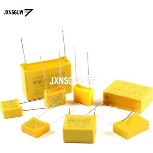 10PCS X2 safety capacitor 275V 2.2NF 4.7NF 10NF 22NF 47NF 100NF 150NF 220NF 330NF 470NF 1UF 2.2UF 222 472 103 223 473 104 154