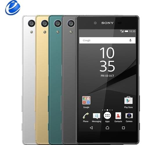 Unlocked Original Sony Xperia Z5 E6653 GSM 4G LTE Android cellphone Octa Core RAM 3GB ROM 32GB 5.2" IPS 23MP WIFI GPS mobile