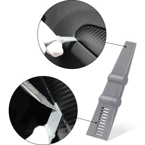 EHDIS Car Vinyl Wrap Film Stick Squeegee Scraper Carbon Fiber Sticker Wrapping Aid Tool Window Tint Clean Tool Vinyl Applicator