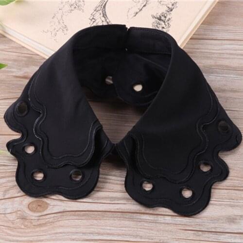 Embroidery Flower Decoration Collar False Collar Shoulder accessories Leaf hollow heavy weaving big exgarated deatachable Collar
