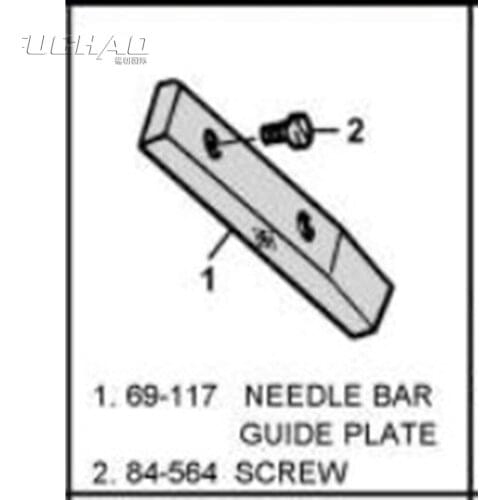 69-117 NEEDLE BAR GUIDE PLATE Sewing Machine Parts