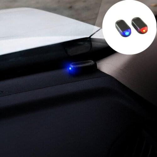 2019 Car Solar Power Alarm Lamp Auto Accessories for Suzuki SX4 SWIFT Alto Liane Grand Vitara Jimny S-Cross