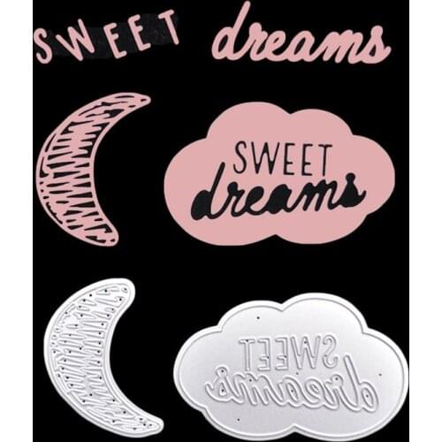 Happymems metal cutting dies cut die mold sweet dream decoration Scrapbook paper craft knife mould blade punch stencils dies