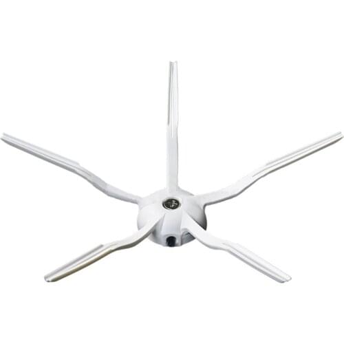 2PCS White 5 Arms Soft Side Brush for Xiaomi for Roborock S50 S55 S5 MAX S6 S60 S65 Robot Vacuum Cleaner Parts Accessories