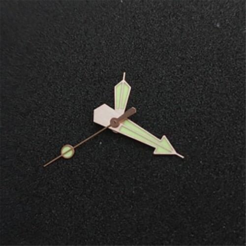 Watch Hands Kit with Green Luminous Repair Parts for SKX/SBBN NH35A/NH36A Movement Accessories