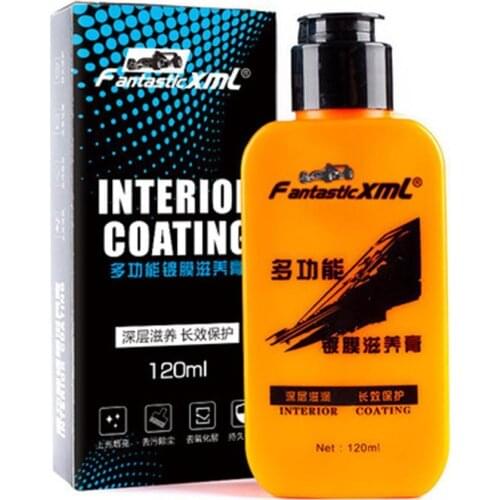 Auto Leather Renovated Coating Paste Decontamination Seat Coating Leather Maintenance Console Car Center paste Agent T3K1