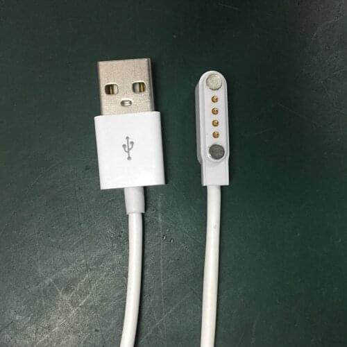 Strong Universal Smart Watch Charger For KW88 KW18 GT88 G3 Smartwatch USB Power Charger Cable 4 Pin Magnetic Charging Cables