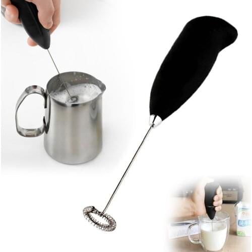 Professional Fancy Coffee Tools Automatic Foam Maker Mini Electric Mixer Multi Colors Electric Coffee Foam Maker 301-0444