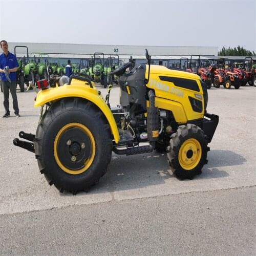 Farm Construction Machinery Agricultural Equipment Mini 4x4 Tractors Mini Wheel Tractors