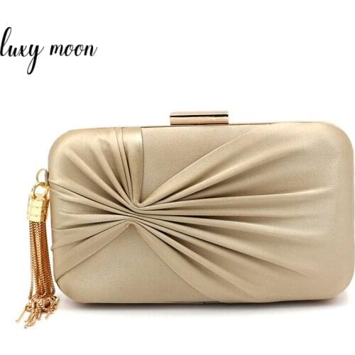 Female Clutches Tassel Evening Clutch Bag Fashion Design Mini Chain Handbag Shoulder Bag High Quality Wedding Party Purse ZD1225