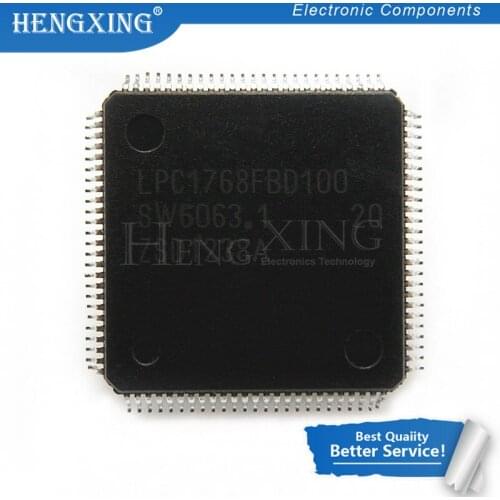 1pcs/lot LPC1768FBD100 LQFP100 LPC1768FBD QFP LPC1768 32-bit ARM Cortex-M3 microcontroller new and original IC LQFP100 In Stock