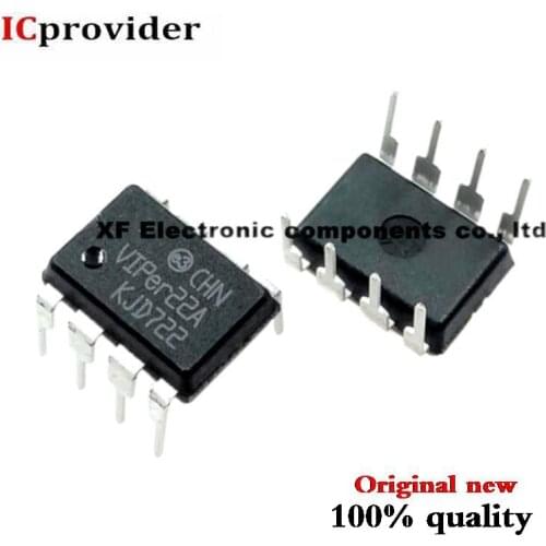 100pcs/lot VIPER22A DIP-8