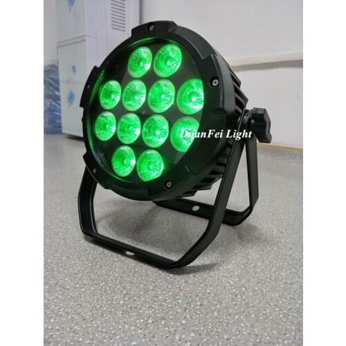 20unites IP65 Waterproof Battery Power Par led 12x12w 6in1 rgbwauv led par can Dmx Wireless Uplighting Wash Wall Phone Control