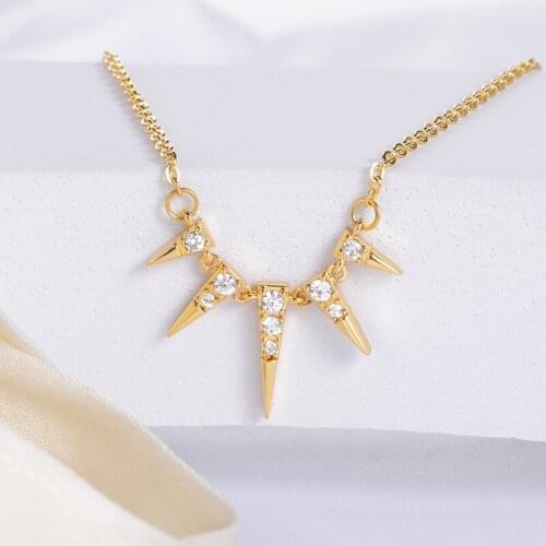 2021 Necklace for Women Bohemia Exquisite Vintage Gold Silver Color Stainless Steel Fashion Jewelry Gift Accessories Wholesale