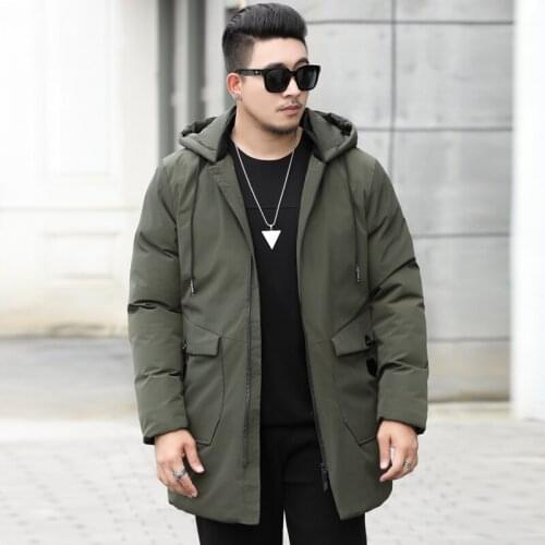 6XL Plus size 10XL 8XL 5XL Windproof warm winter brand clothing long thick coat male quality hooded parkas fashion men outerwear