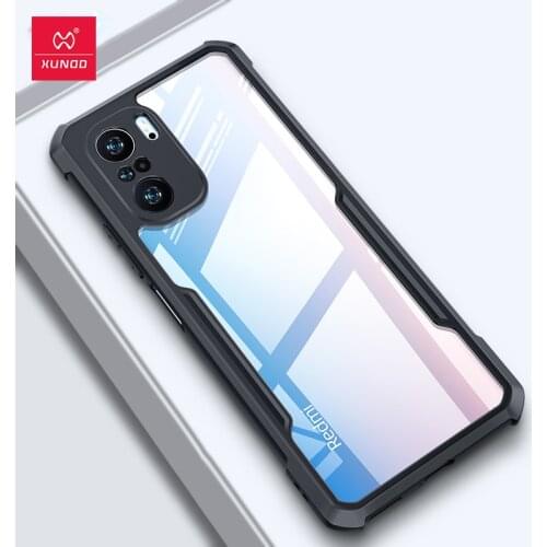 Funda For POCO F3 Case Shockproof Airbags Ring Clear Back Holder Cover for Xiaomi Redmi K40 K40 Pro чехол Fitted Case XUNDD