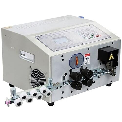 PFL-09 Automatic electrical cable wire stripping cutting bending machine