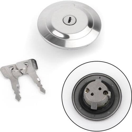 Artudatech Fuel Gas Tank Cap Keys For Yamaha YBR125 YBR125ED YBR125SPD YBR250 YS125 2005-2014 4DN-24602-10 4DN-24602-11 Motor