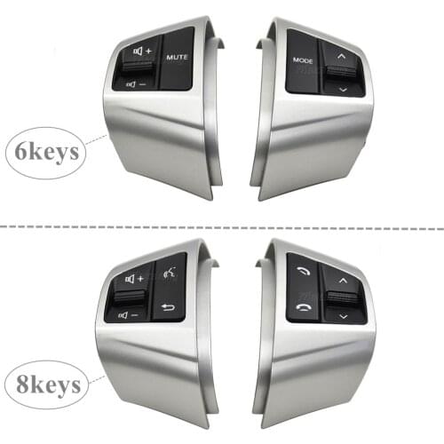 For Hyundai Elantra HD Multifunction Steering Wheel Remote Control Button 6 and 8 bonds