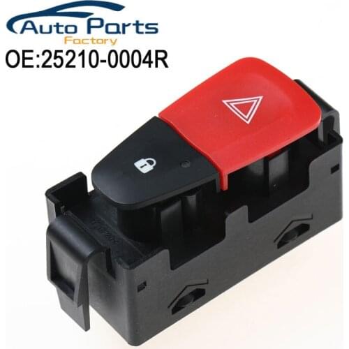 New Hazard Warning Indicators Light Switch For Renault Scenic Megane 3 III 25210-0004R 252100004R