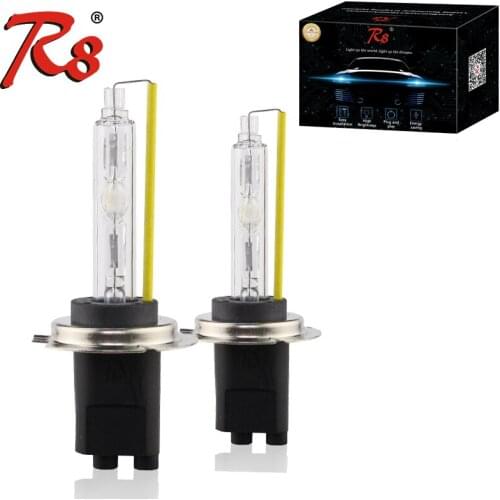 R8 Brand Car 55W 12V Auto Quick Start HID Xenon Conversion Bulb H1 9005 9006 9007 H7 H11 H4 H13 9012 D2H Spare Xenon Light 5500K