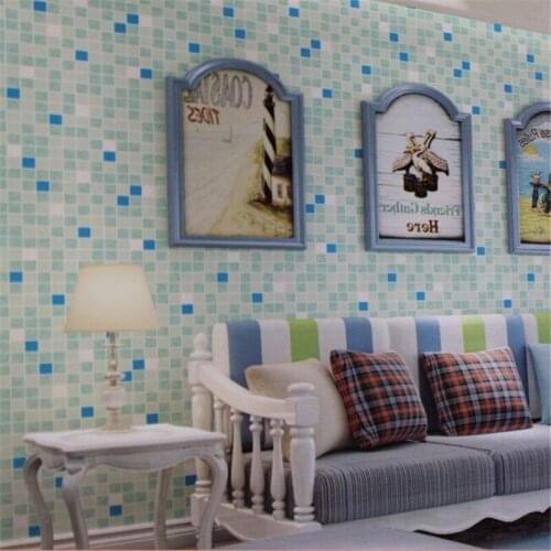 Beibehang wallpaper roll bathroom wall paper waterproof tile wallpapers for kitchen Home Decoration papier peint 3d wall murals