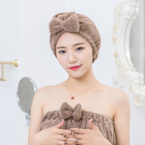 SINSNAN Solid Soft Microfiber Quick Dry Towel For Hair Superabsorbent Bath Makeup Multipurpose Hair Cap For Women Magic Towel