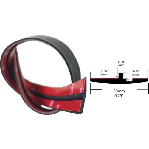 3M Universal Rubber Fillers Adhesives & Sealants Seal Car Front Rear Windshield Sunroof Waterproof Dustproof Edge Strip Trim