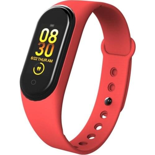 Spot Waterproof M4 Smart Wristband Watch Smart Fitness Bracelet Tracker With Blood Pressure Heart Rate Monitor