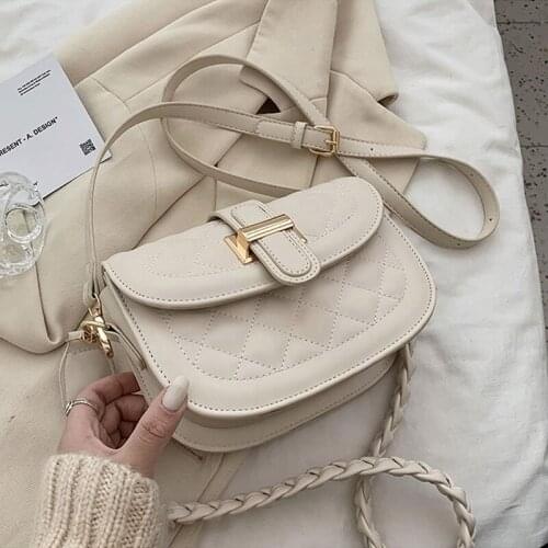 Ladies Bag Designer Women Bag 2021 Shoulder Bag Messenger Bag Fashion PU Leather Womens Bag Crossbody Purse Vintage for Women