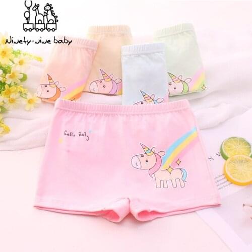 5pcs/Lot Kids Underpants Cartoon Girl Underwear Cotton Underwear Panties Children Underpants Girls Soft Panties Kids Clothes