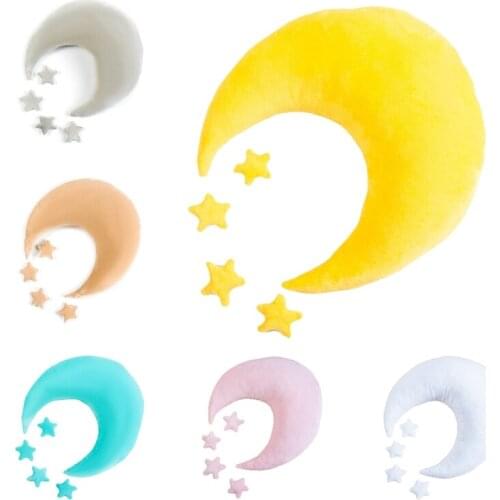 Baby Posing Beans Moon Pillow Stars Set Newborn Photography Props Infants Photo Shooting Accessories