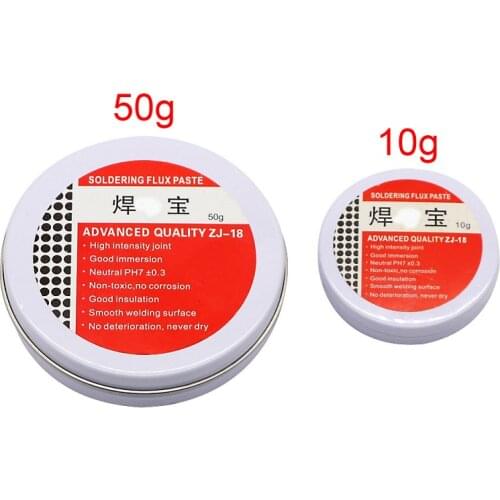 FIX256 10g 50g 1Pcs Flux Paste Soldering solder paste flux rosin oil aislamiento No-clean pasta de solda, pasta de soldadura