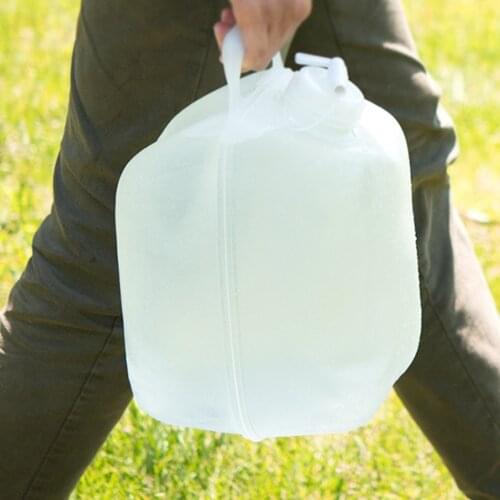 Water Container Carrier Jug For Outdoors Backpack Folding Water Canteen
