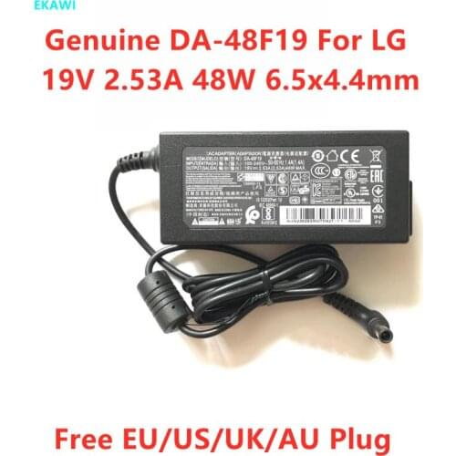 Original DA-48F19 19V 2.53A 48W A4819-FDY AC Adapter For SAMSUNG HW-K360 For LG LED TV LCD MONITOR 32MB25VQ-B/C-L Laptop Charger