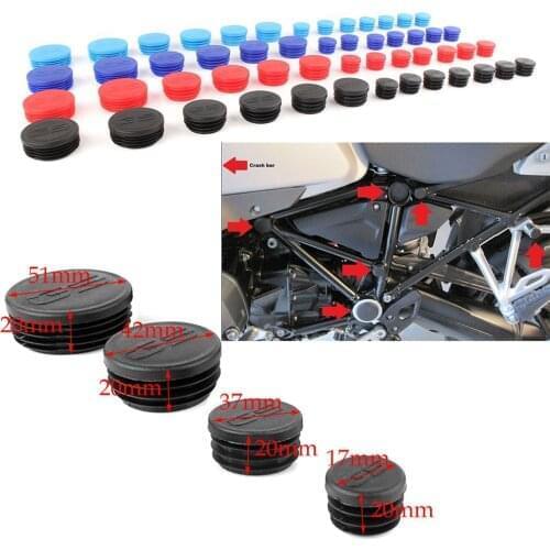 R 12000GS Adventure Motorcycle Frame End Cap Hole Plug Decor Cover Set 13pcs/set For BMW R1200GS LC ADV 2013 2014 2015 2016