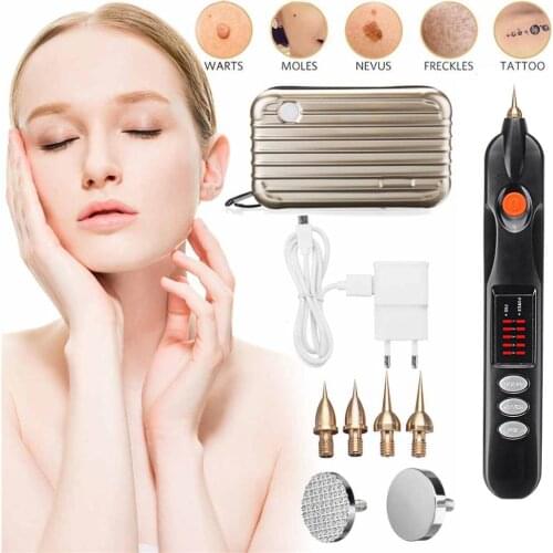 Facial Body Skin Dark Spot Remover Mole Tattoo Removal Machine Plasma Pen Pro EU/US Plug Freckle Pen Facial Beauty Instrument