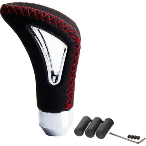 Universal Leather auto matic Shift camion Manual Gear Stick Shift Shifter Lever Cover knob
