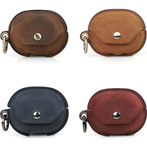 PU Leather Case Protective Cover Carry Pouch for Huawei Freebuds Pro Earphone R9CB