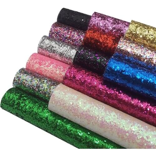 1Pcs A4 21*30cm 15Colors Shiny Sequins Colorful Fabric For DIY Making Clothes Decoration Sewing Accessories