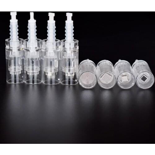 10pcs Bayonet Tattoo Gun Needle Cartridges 9/12//36/42/nano For Ultima Dr.pen N2/M5/M7 Auto Microneedle Therapy Facil Skin Care