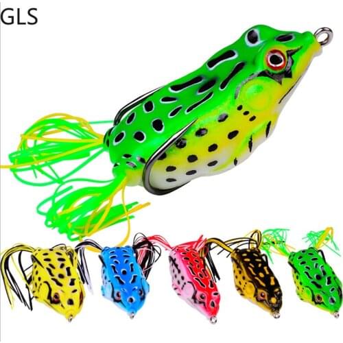 2021NEW pvc Material High Quality Imitation Frog Black Fish Fishing Bait Exquisite Fishing Accessories