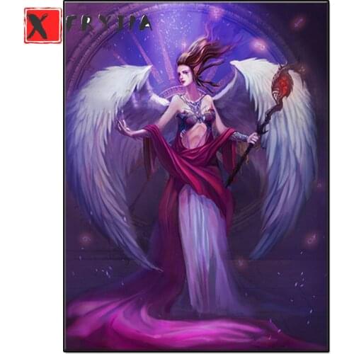 Diamond Painting Angel Woman Wings Full Drill Round Square Diamond Embroidery Handmade Gift Picture Of Rhinestones home Decor